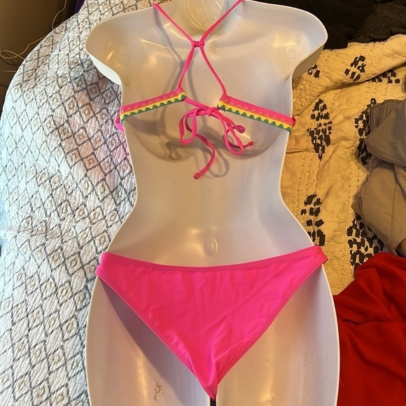 NWOT neon bikini - Picture 2 of 2